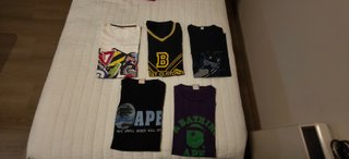 Pack de camisetas de tallas medianas