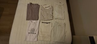 Pack de camisetas de tallas medianas