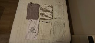 Pack de camisetas de tallas medianas