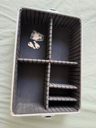 Maletín Maquillaje Profesional Negro con Ruedas