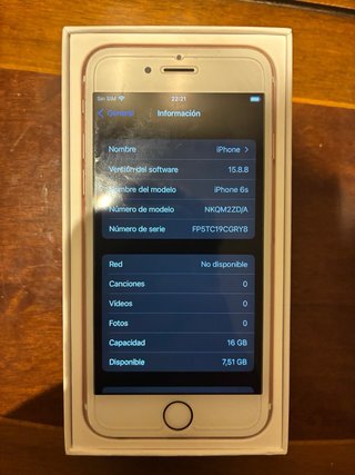 iPhone 6s Rosa - 16GB, senza iCloud