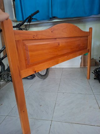 Cabecero para cama 120cm estilo provenzal.