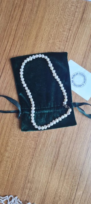 Collar de perlas cultivadas