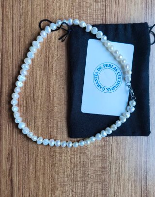 Collar de perlas cultivadas