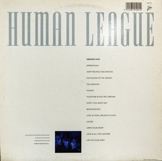 The Human League - Greatest Hits LP