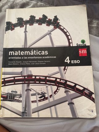 Matemáticas 4 ESO Savia SM