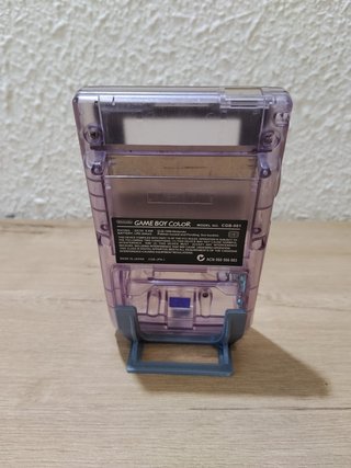 Carcasa Game Boy Color Morada Transparente