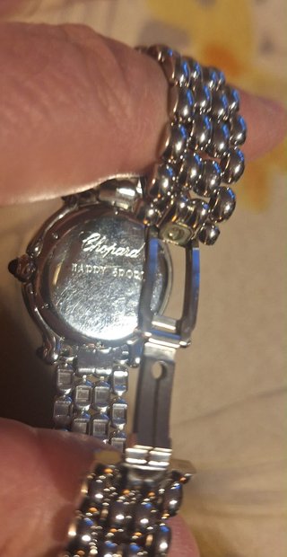 Chopard Happy Sport Reloj Diamantes Esfera Blanca