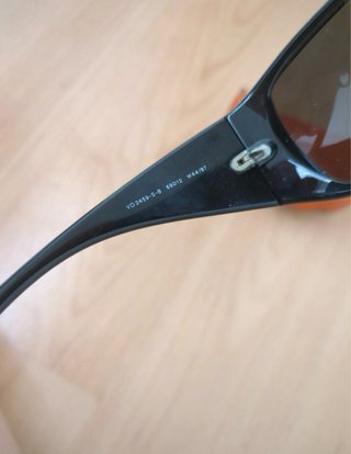 Gafas de sol Vogue vintage negras con brillos