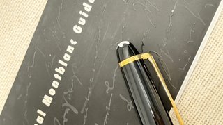 Bolígrafo Montblanc Meisterstück Negro y Dorado