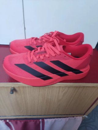 Zapatillas Adidas Adizero evo sl . Running Rojas