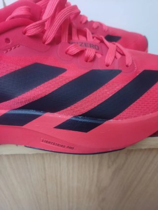 Zapatillas Adidas Adizero evo sl . Running Rojas