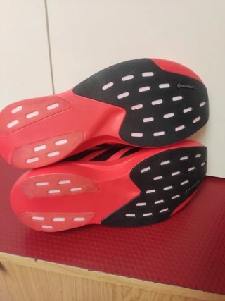 Zapatillas Adidas Adizero evo sl . Running Rojas