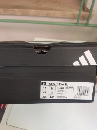 Zapatillas Adidas Adizero evo sl . Running Rojas