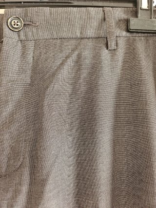 Pantalón de vestir gris hombre