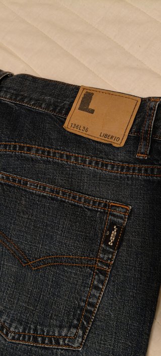 Vaqueros Liberto Azules