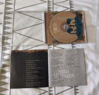 CD Alejandro Sanz La fuerza del corazón