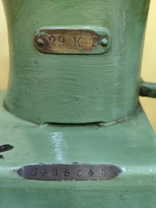 Máquina de coser de zapatero, modelo K1