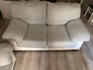 Sofás Unika Sofás gris y blanco