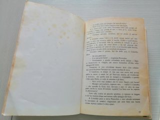 Libro Pinocchio C. Collodi vintage