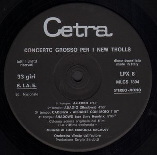 New Trolls - Concerto Grosso per i New Trolls LP