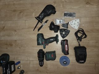 Kit Multifunções Parkside X20V
