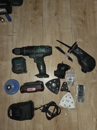 Kit Multifunções Parkside X20V