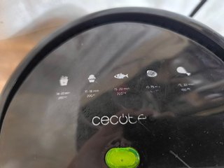 Freidora de aire Cecotec Cecofry Compact Negra