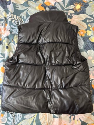 Chaqueta acolchada negra