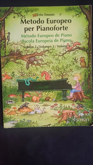 European piano method. Per la Scuola media