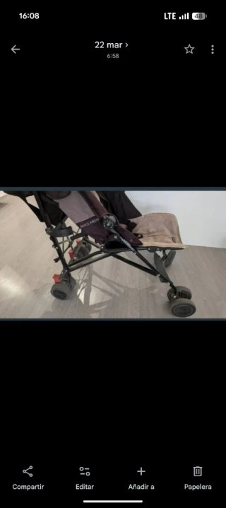 Silla de paseo Maclaren