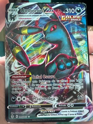 Carta Pokémon Umbreon VMAX 095/203