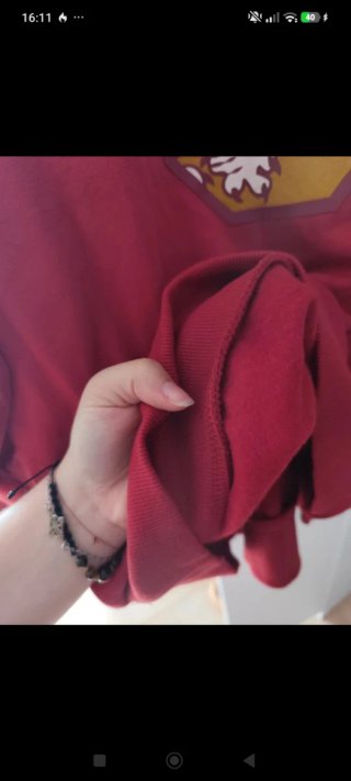 Sudadera Gryffindor Roja Harry Potter