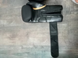 Guantes de boxeo Veevo negros