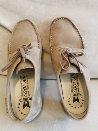 Zapatos Mephisto Beige ante