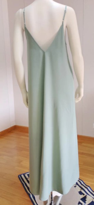Vestido Zara verde oliva talla única