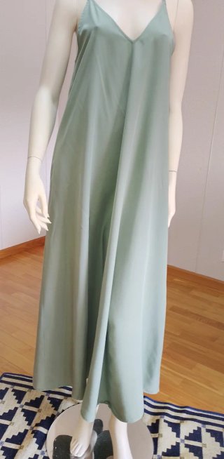 Vestido Zara verde oliva talla única