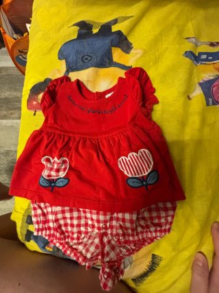Lotto abbigliamento bimba 1-3 mesi
