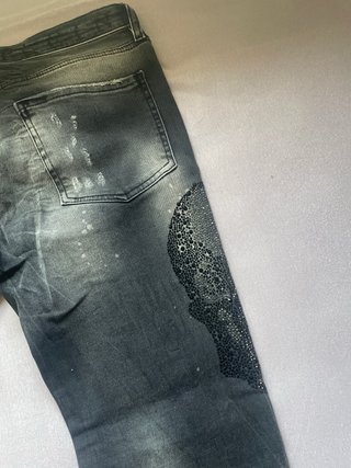 Pantalón Philipp Plein Negro Original