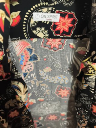 Camicia estiva ON SPIRIT M fantasia floreale