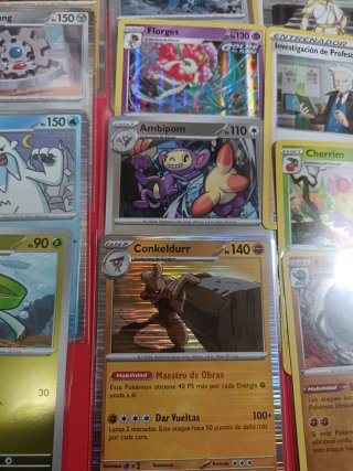 Colección 25 Cartas Pokémon Variadas holos Revers