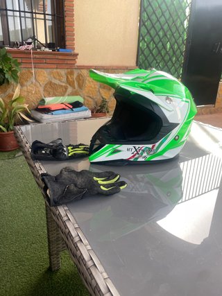 Minimoto 125cc Enduro/Motocross + Casco y Guantes
