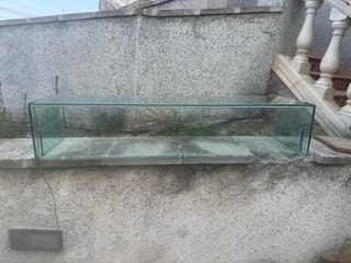 Vitrina expositora de cristal