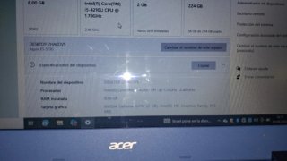 Ordenador Portátil Acer Azul Despropósito 2HAKOV5