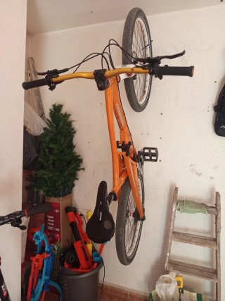 Bicicleta Enduro Naranaja Cuadro Aluminio