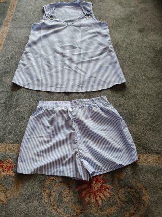 Conjunto verano rayas