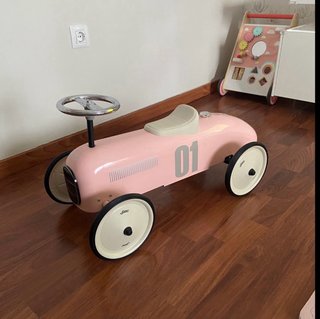 Coche correpasillos rosa niños