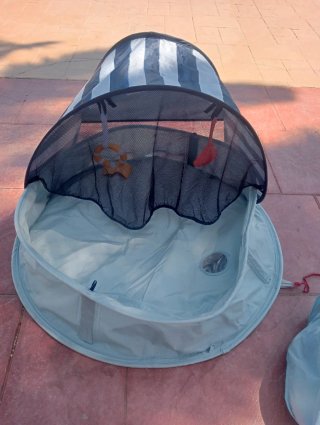 Tienda Piscina Bebés Protección UV Mosquitos