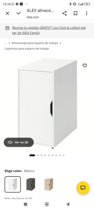 Almacenaje escritorio