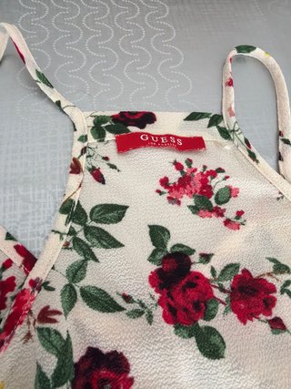 Top Guess floral blanco Talla XS